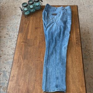 Men's Slim Straight Blue Jeans
